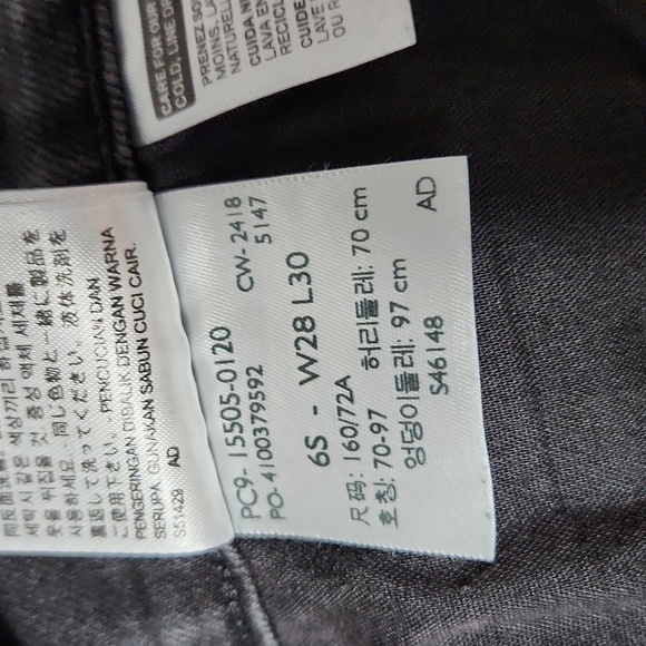 Women's 505 Straight Leg Jeans by Levi's size 28 - Picture 8 of 8